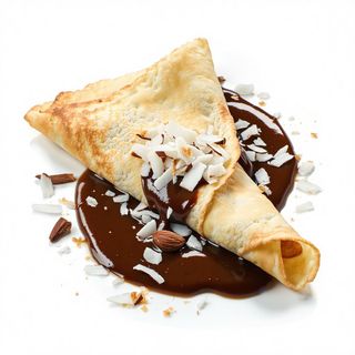 Crepes Nutella e cocco