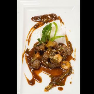 72. Ternera Con Gambas