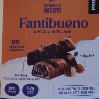 Barrita choco avellana ( 30 g   unidad)