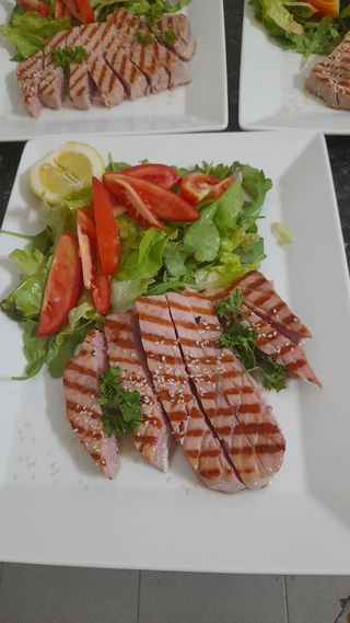 Trancio di tonno alla griglia