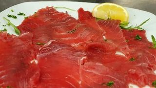 Carpaccio di tonno