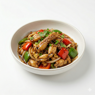 Rana salteada (爆炒田鸡腿)