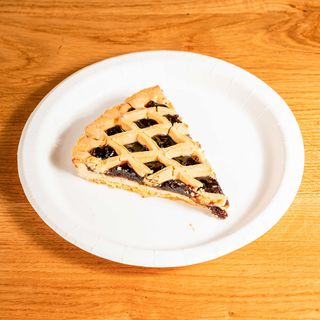 Crostata a porzioni visciole