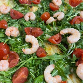 Rughetta, Gamberi e Pachino