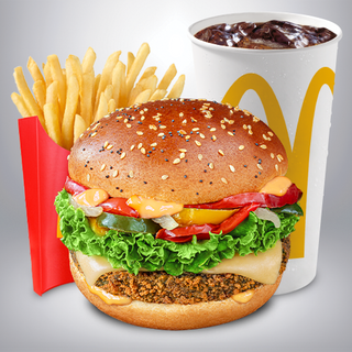 HrBurger Vege McMenu