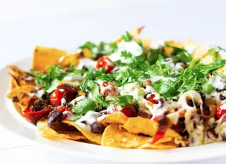 Super Nachos Vegetarianos