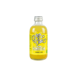 Kombucha jengibre limón 