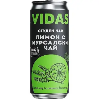 Видас студен чай МУРСАЛСКИ ЧАЙ 0.250мл.