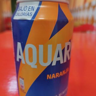 Aquarius Naranja lata 330ml.