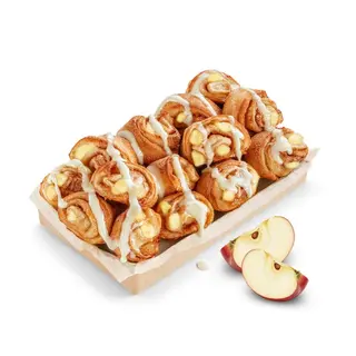 Sweet Rolls cu Mere  16 buc
