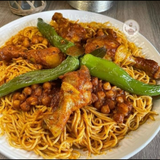 spaghetti au poulet 