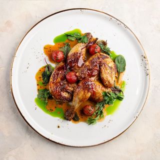 Курча з соусом теріякі 