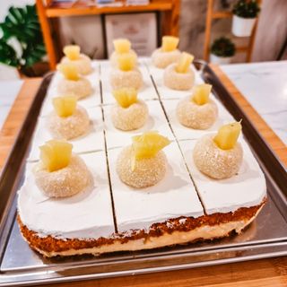 Bolo de Ananás com Coco