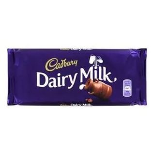 Chocolate Con Leche Dairy Milk Cadbury Tableta 180 Gr.