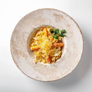 Паста с креветками 