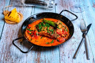 Saramură de crap și mămăliguță