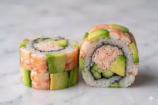 Uramaki Dragón De Langostino (8 Pzas.)
