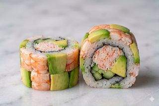 Uramaki Dragón De Langostino (8 Pzas.)