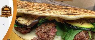 Speck, stracchino, pomodori, rucola