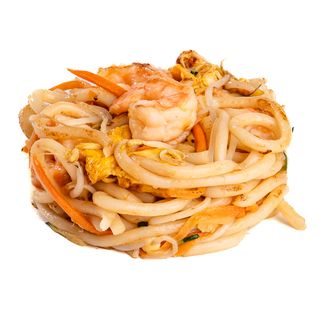 DY144. Udon con gamberi e verdure