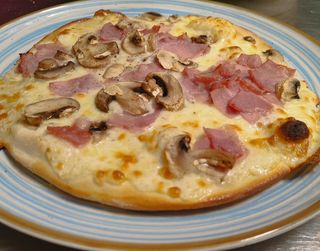 Pizza Carbonara