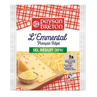 Emmental Rape Sel Reduit 150G Pb   
