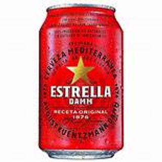 Estrella Damm Cerveza Lata 33cl
