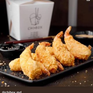 Creveti tempura