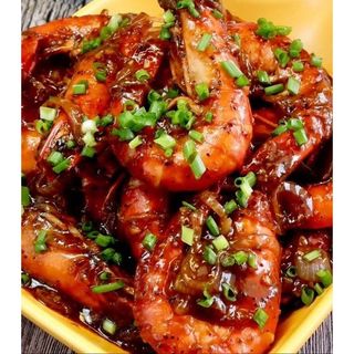 Prawns In Black Pepper Sauce