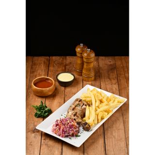 1/4 Grilled Chicken Combo