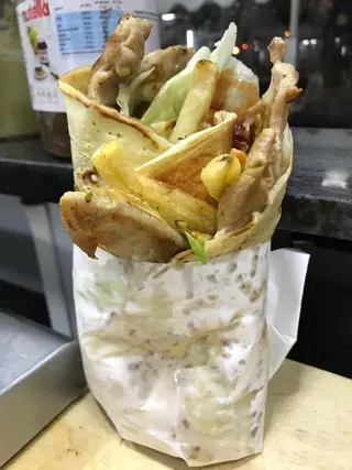 Master chicken crepes
