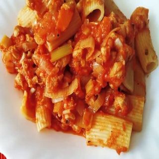 Rigatoni Boloñesa