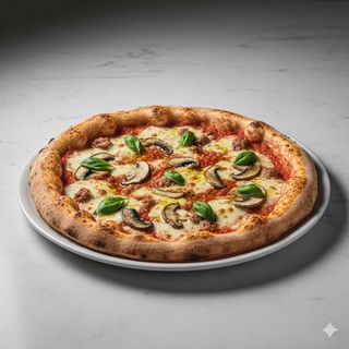 Porcini e salsiccia
