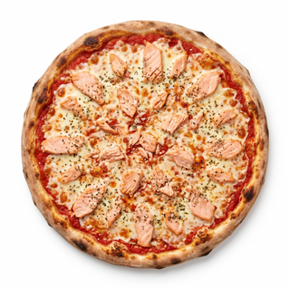 Pizza salmón (28 cm.)