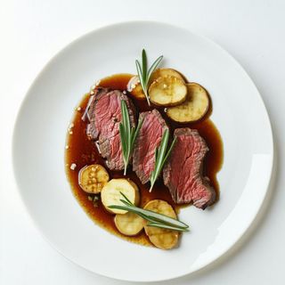 Filetto di manzo allo zenzero