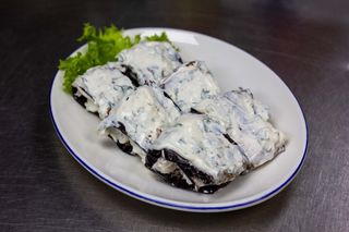 ბადრიჯანი მაიონეზით