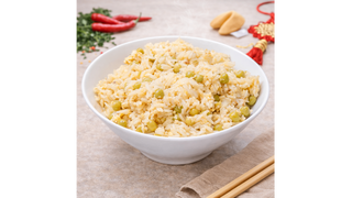 Groszkowy Ryż z Jajami