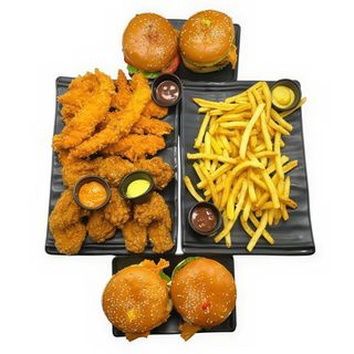 GOURMAND (15 TENDERS + 15 WINGS + 4 MINIS BURGERS)