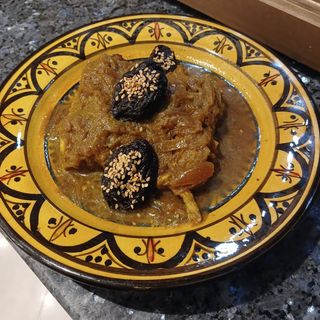 Tajine viande aux pruneaux 