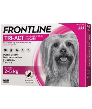 Frontline Tri-Act  Anti-Parasite Spot On 2-5kg / 1 Tube