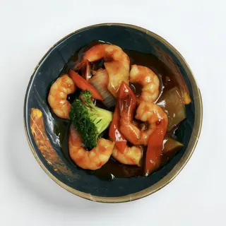 55. Langostinos Picantes (Ración)
