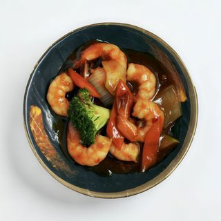 55. Langostinos Picantes (Ración)