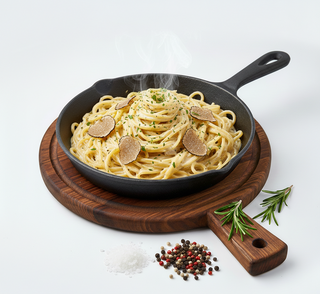 Tagliatelle con olio tartufo