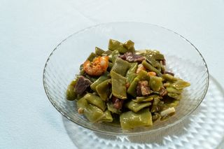 Habichuelas Gamba Y Jamón