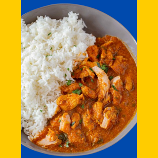 Butter Chicken with Rice