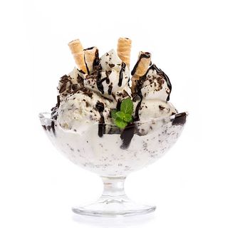 Coppa gelato alla stracciatella