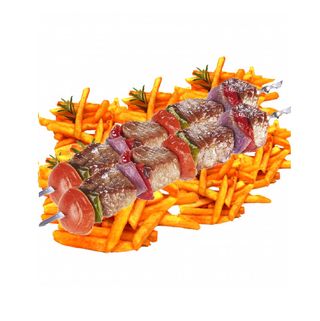 Chicken Tikka com batatas