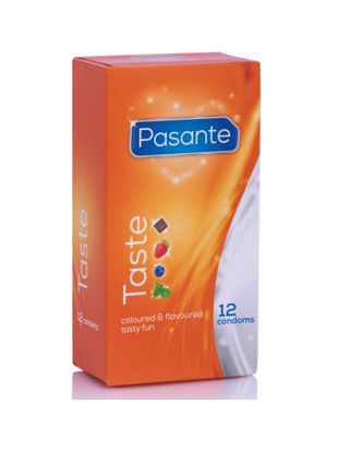 Caja de 12 Preservativos de sabores - Pasante