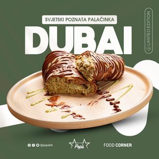 Palačinka Dubai