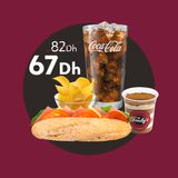 Le Sandwich Jambon & Cheddar + Boisson + Dessert